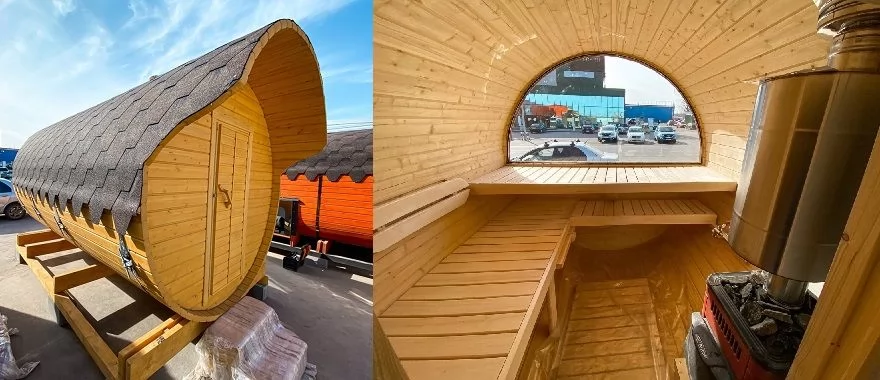 Какая баня быстрее всего прогревается